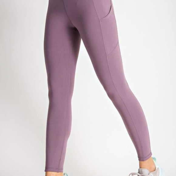 Full Length Leggings with Wide Waistband NWT - Picture 1 of 2